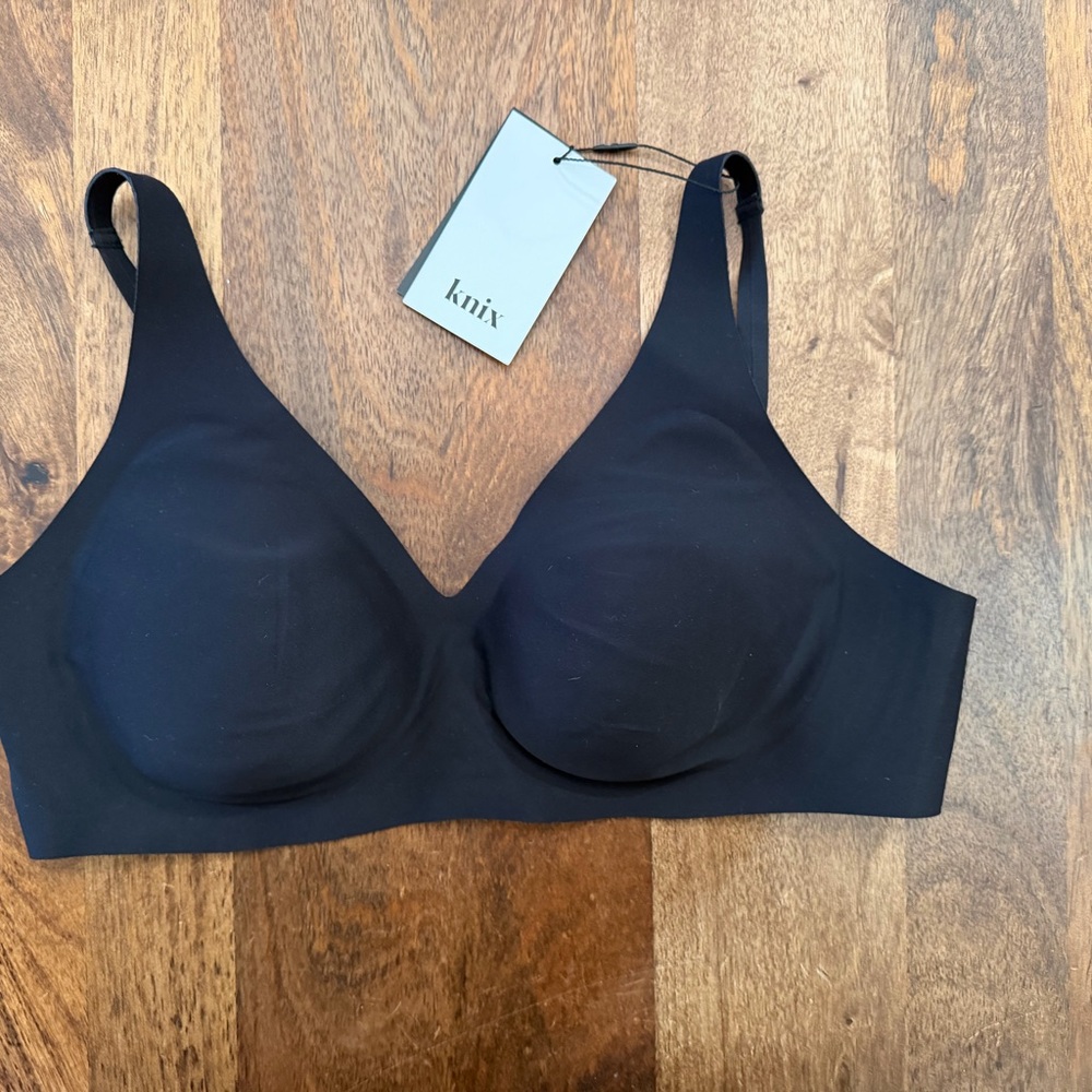 Knix Revolution Black Bra Size Large
